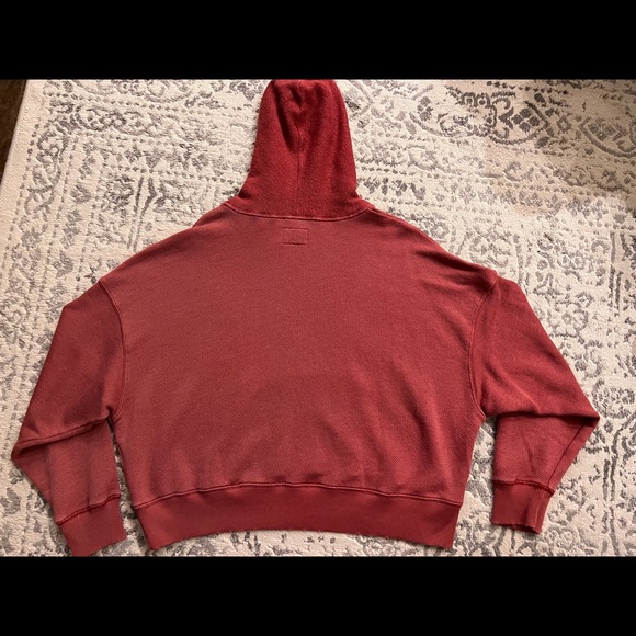 American Eagle | Dusty Pink/Red Hoodie/Sweater - Picture 3 of 5